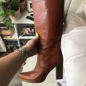 💫 Miu Miu Knee High Leather Boots💫